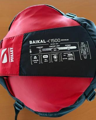 Sacco a pelo Millet Baikal 1500 regular