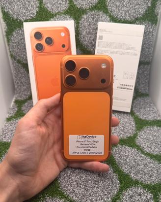 iPhone 17 Pro 256gb orange - Apple care + 01/2028