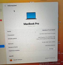 MacBook Pro 2019