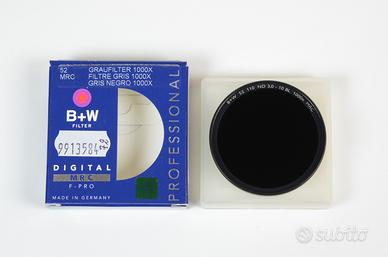 B+W Filtro d. 52 ND 1000x 110M MRC F-Pro