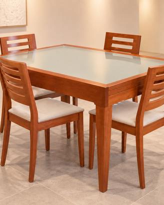 Tavolo allungabile Calligaris con 4 sedie