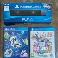 Sony PlayStation Camera PS4 CUH-ZEY + Just Dance