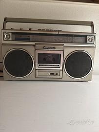 Radio Mangiacassette Panasonic Vintage Ricambi
