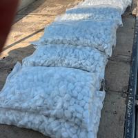 CIOTTOLI BIANCHI MARMO DI CARRARA VARIE MISURE
