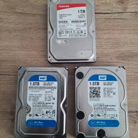 Lotto hard disk interni 1TB