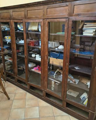 Librerie vetrine credenze 2x tarlate e da riparare