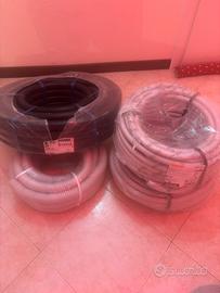 Guaina elettrica +tubo corrugato