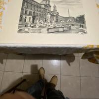 Quatro litografie di roma