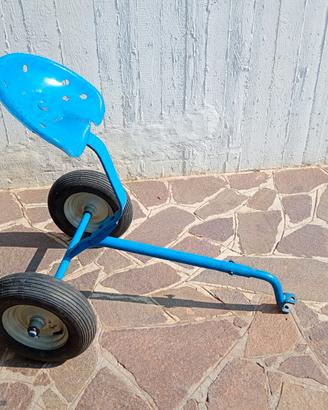 carrello per motocoltivatore 