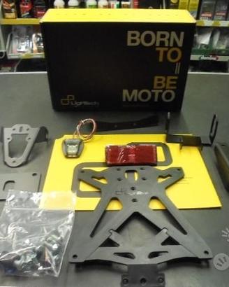 Portatarga completo lightech kawasaki z650 / ninja