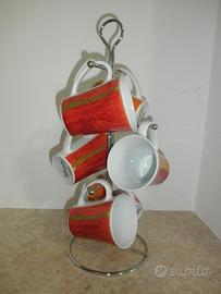 TAZZE MUG SPLENDID CON PORTA TAZZE