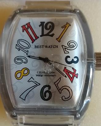 BEST WATCH ORIGINALE - Modello Tonneau Multicolor.