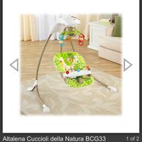 Fisher Price Altalena Cuccioli della Natura BCG33