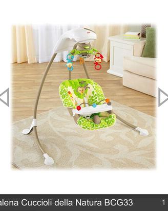 Fisher Price Altalena Cuccioli della Natura BCG33