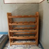 porta bottiglie in legno 