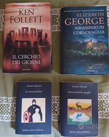 lotto 4 Libri Giallo/Thriller 