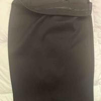 Gonna Kaos nera a tubino stretch come nuova tg 42