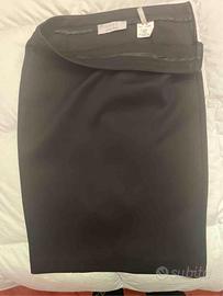 Gonna Kaos nera a tubino stretch come nuova tg 42