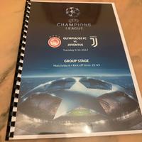 Programma olympiakos-juventus 5/12/2017