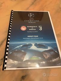 Programma olympiakos-juventus 5/12/2017