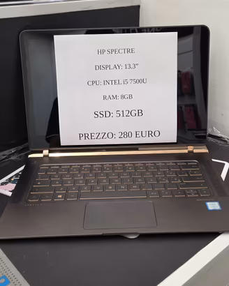 PC Notebook HP Spectre usato garanzia 