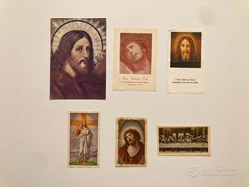 Stock lotto 6 santini Gesù vintage misti