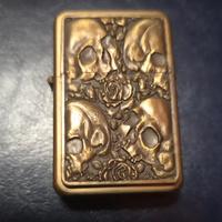 Accendino vintage Elaph Star Worker inciso