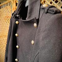 Cappotto nero stile militare Zara tg. M