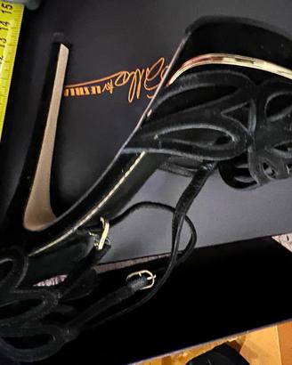 Scarpe Le Silla camoscio nero