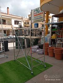 trabattello acciaio alto 1.8 MT base 75x165 richiu