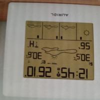 Orologio con stazione meteo