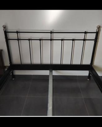 Struttura letto matrimoniale + rete a doghe