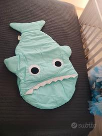 Sacco nanna passeggino Rocket Baby balena squalo 