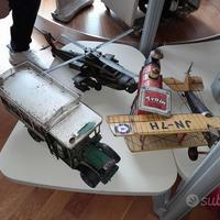 4 Modellini In Ferro - Latta