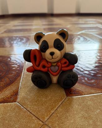 Statuina THUN originale Panda "Love"
