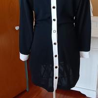 Vestitino a camicia nero e bianco Zara 