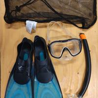 Kit Subea junior pinne maschera e boccaglio