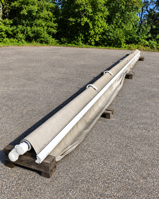 Tenda da sole motorizzata 10 metri – 2 motori sinc