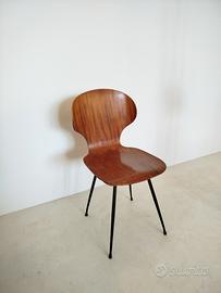 Sedia vintage in legno , Carlo Ratti