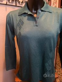 Comoda maglia XL con dettagli strass