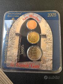 San Marino Minikit 2005 in blister originale Fdc