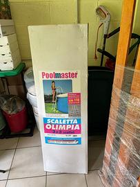 Piscina sutoportante tonda + scaletta