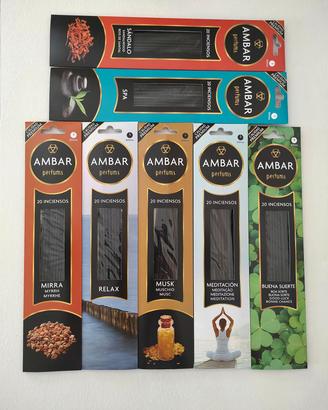 Bastoncini di incenso a combustione (conf. 20 pz) 