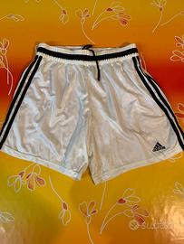 Pantaloncini adidas short vintage nylon calcio 80