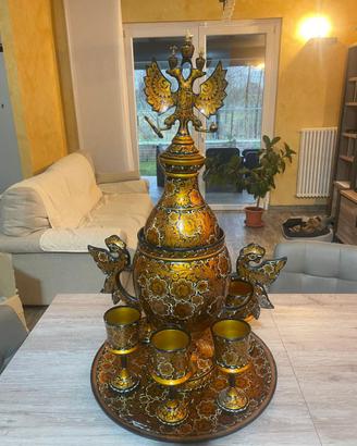 Artigianato russo decorato "Coppa degli Zar"