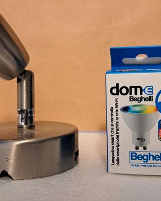 Faretto e lampadina smart beghelli