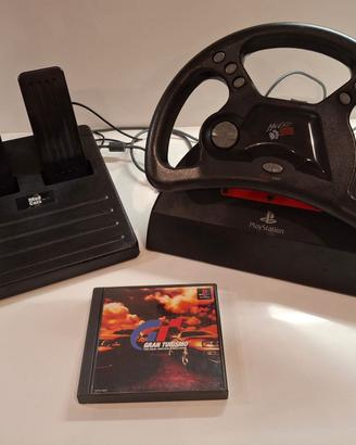 lotto Playstation+volante+pedaliera+ Gran Turismo