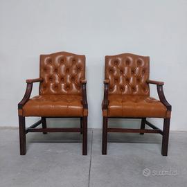 Poltrone chesterfield director... chester vintage 