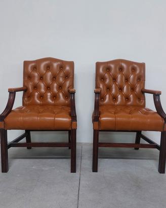 Poltrone chesterfield director... chester vintage 
