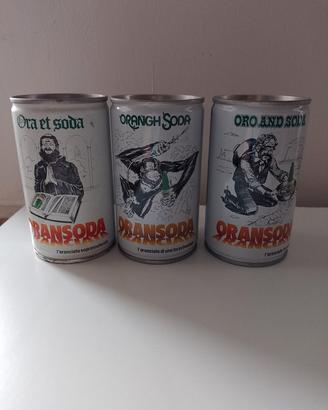 3 lattine da collezione 